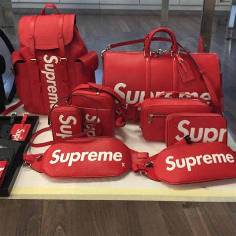 louis vuitton x supreme pieces.